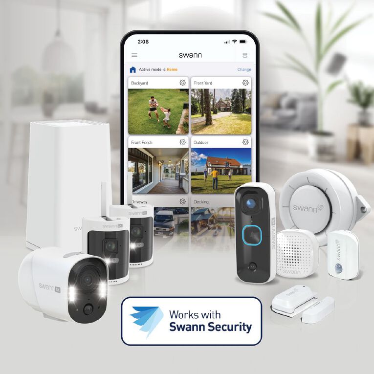 Swann Evo 2K Indoor Wi-Fi Camera, , hi-res