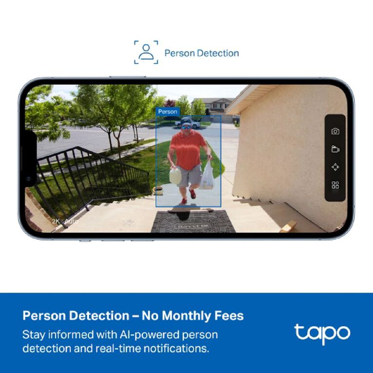 TP-Link Tapo C400 Solar-Powered Security Camera Kit (Tapo C400 + Tapo A201), , hi-res