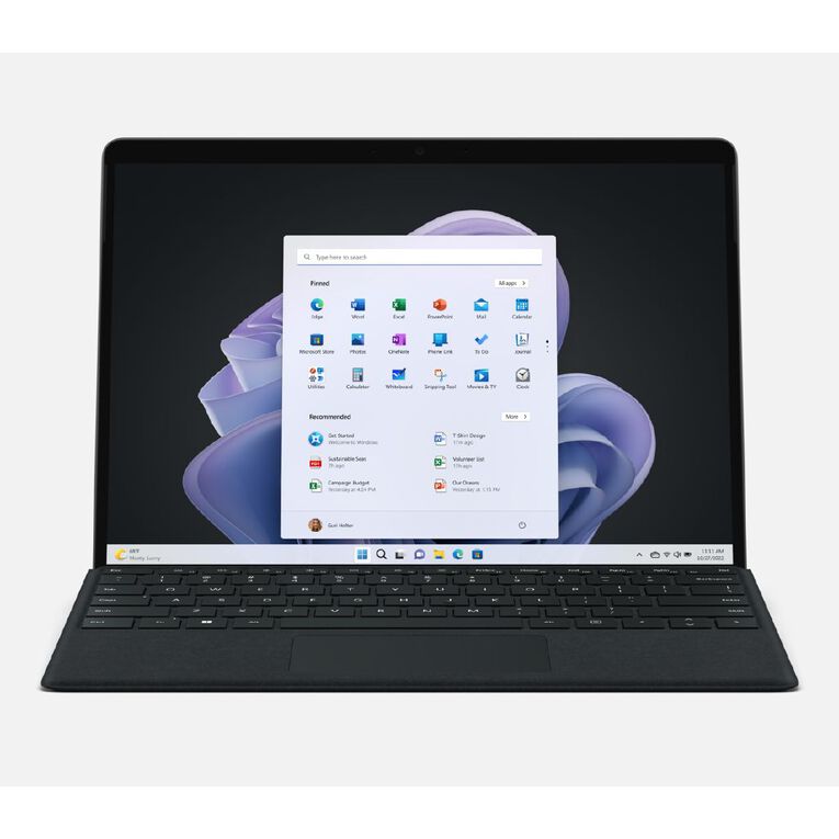 Microsoft 13" Touchscreen Surface Pro 9 Intel Core i7-1235U 16GB RAM 256GB SSD Windows 11 2-in-1 PC - Black, , hi-res