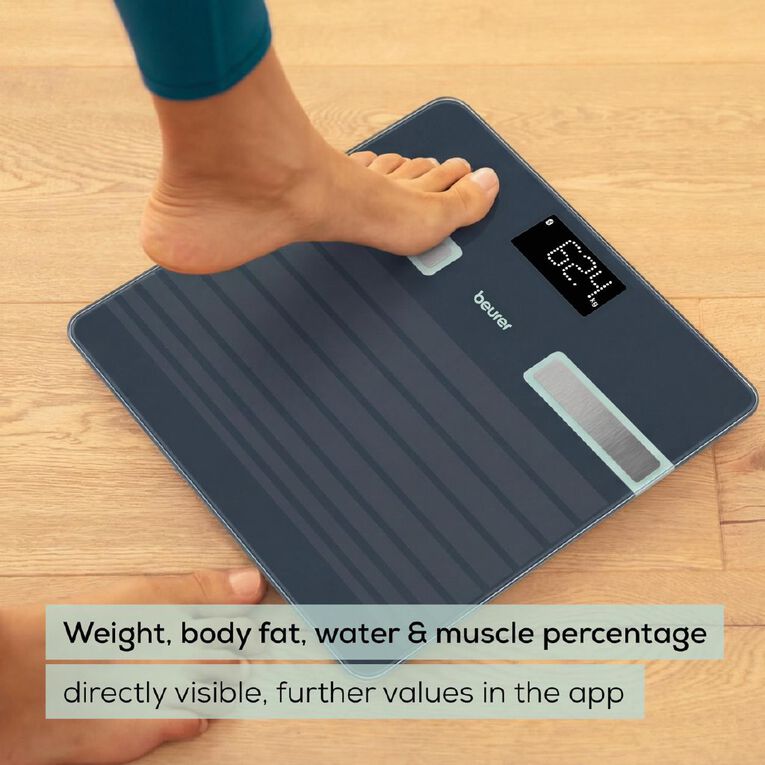 Beurer BF451BG Limited Edition Bluetooth Glass Body Fat Scale, , hi-res