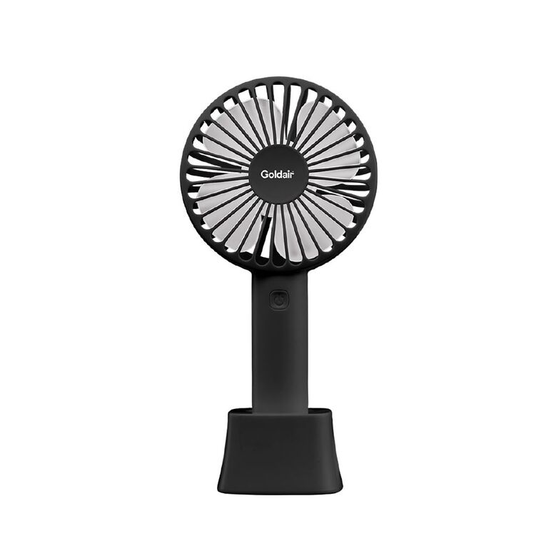 Goldair Rechargeable Handheld Fan, , hi-res