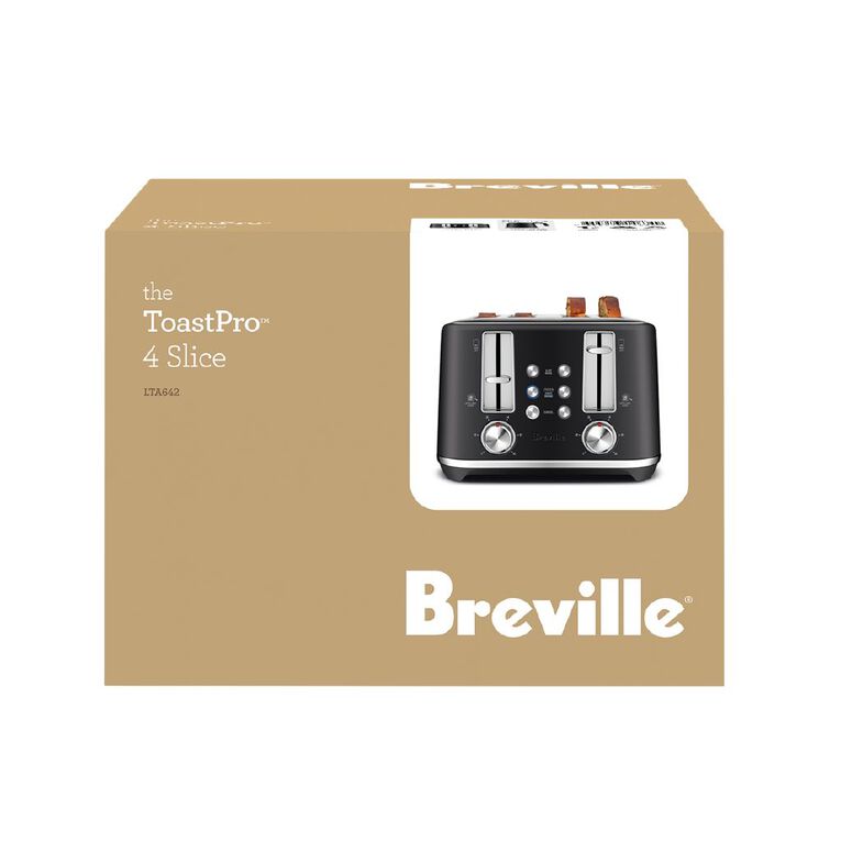 Breville the ToastPro 4 Slice toaster - Matte Black, , hi-res