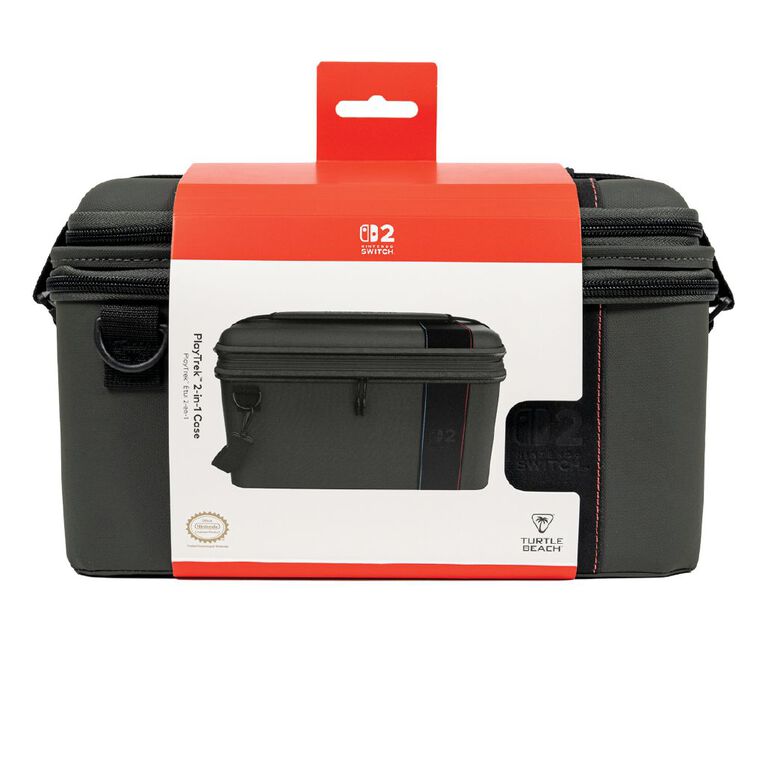 Turtle Beach Playtrek 2-In-1 Nintendo Switch 2 Case - Charcoal Black, , hi-res