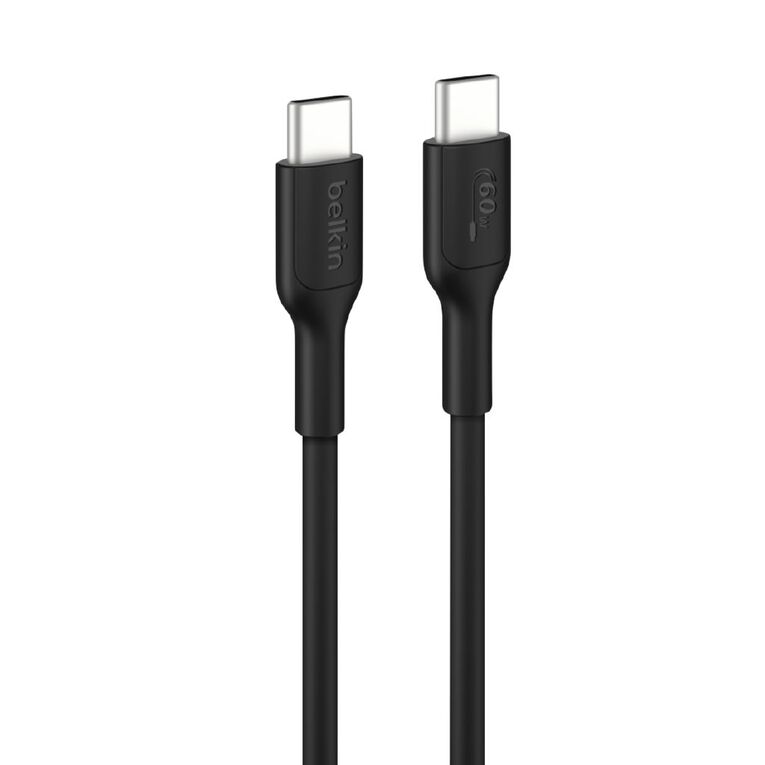 Belkin BoostCharge USB-C to USB-C Cable 60W 2.0, 1m - Black, , hi-res