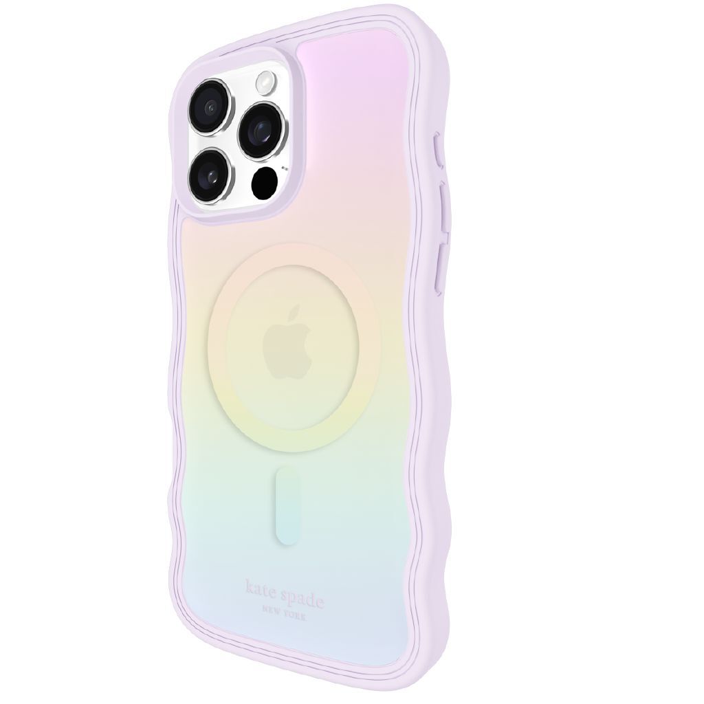 kate spade Wavy Case 16 Pro Max 【新品正規品】 Kate Spade Wavy MagSafe Case for iPhone 16 Pro Max - Opal