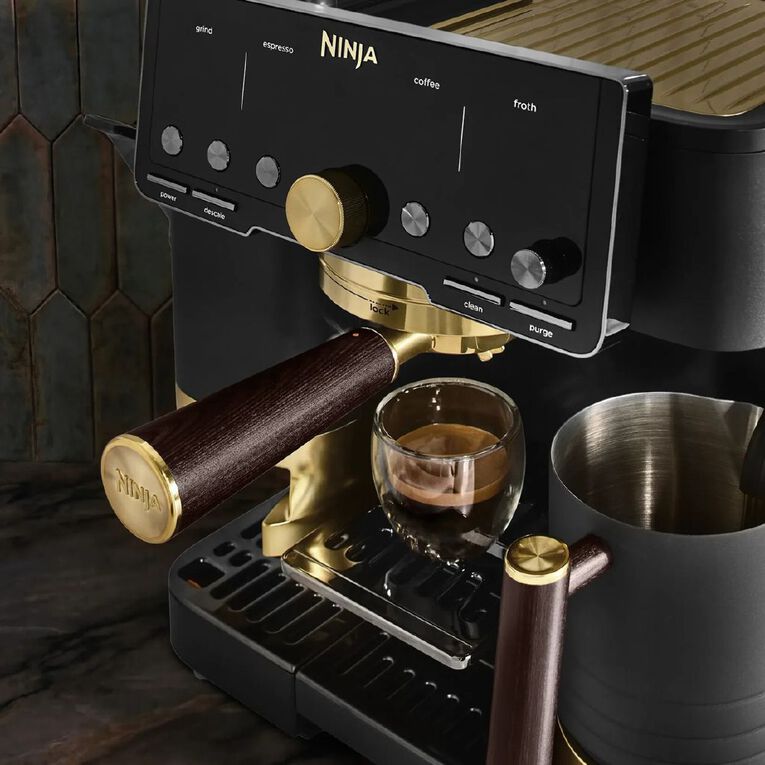 Ninja Luxe Caf&eacute; Pro Espresso Machine by David Beckham, , hi-res