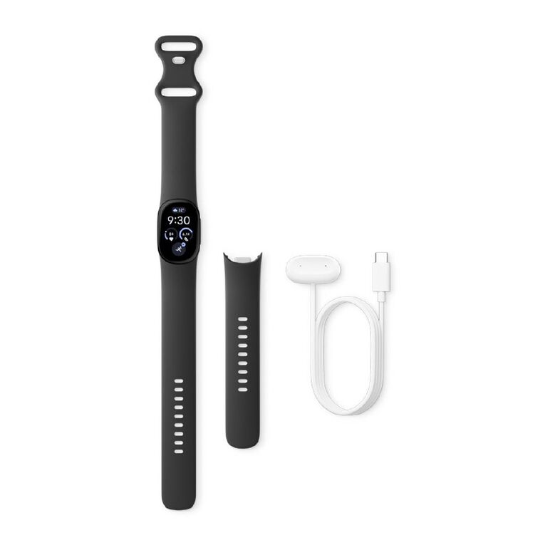 Google Fitbit Edge Matte Black Aluminium Case / Obsidian Active Band, , hi-res