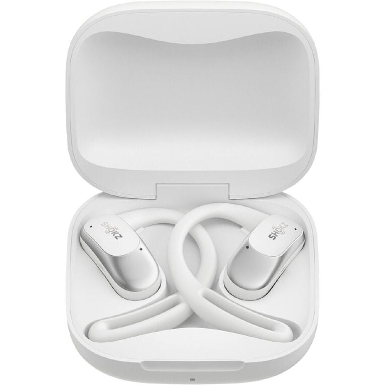 Shokz OpenFit Air True Wireless Open Ear Headphones - White, , hi-res