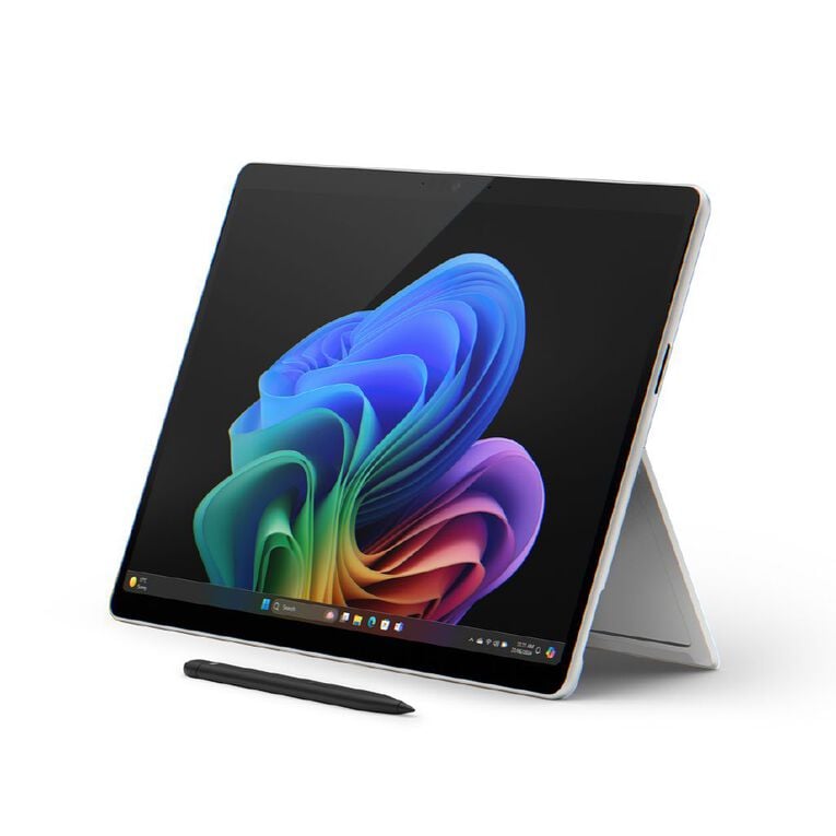 Microsoft Surface Pro 11th Edition Copilot+ PC 13 Inch Snapdragon X Elite 16GB RAM 512GB SSD Windows 11 2-in-1 - Platinum, , hi-res