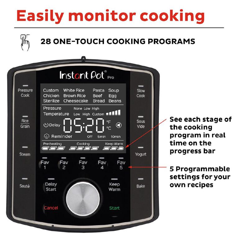 Instant Pot 8L Pro Multi Cooker, , hi-res