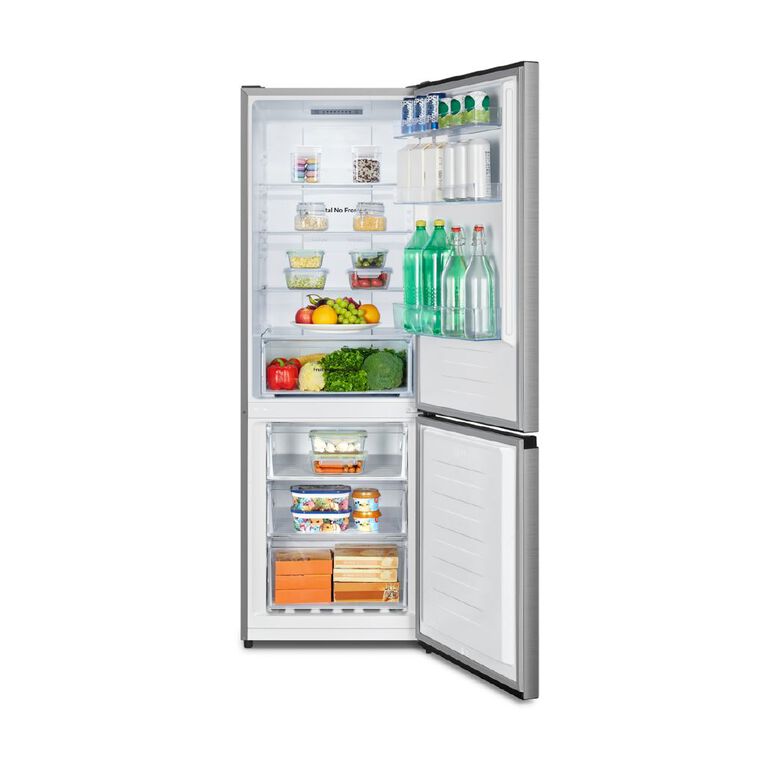 Hisense Bottom Mount Fridge Stainless Steel 292L, , hi-res