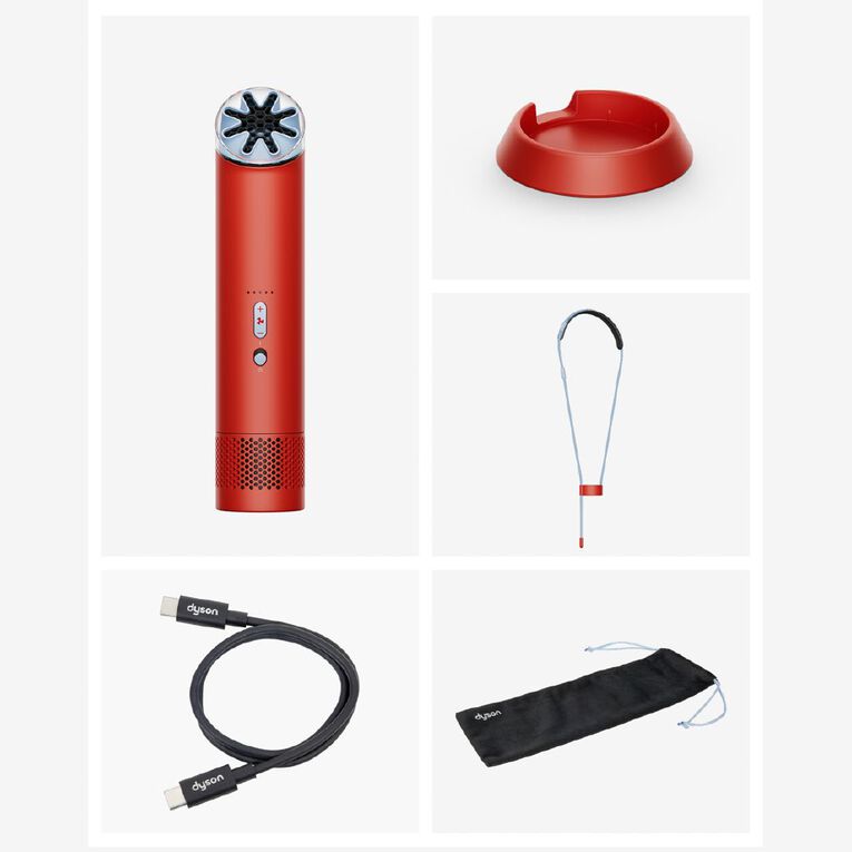 Dyson HushJet Mini Cool fan in Carnelian Sky, , hi-res