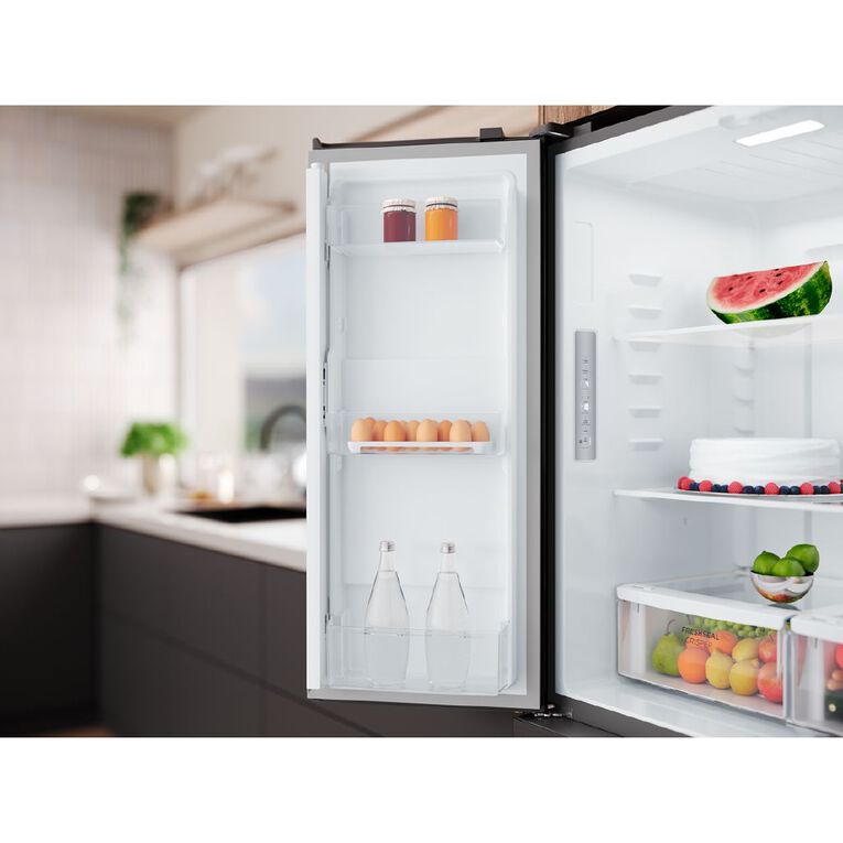 Westinghouse 564L Quad Door Fridge, Matte Charcoal Black, , hi-res
