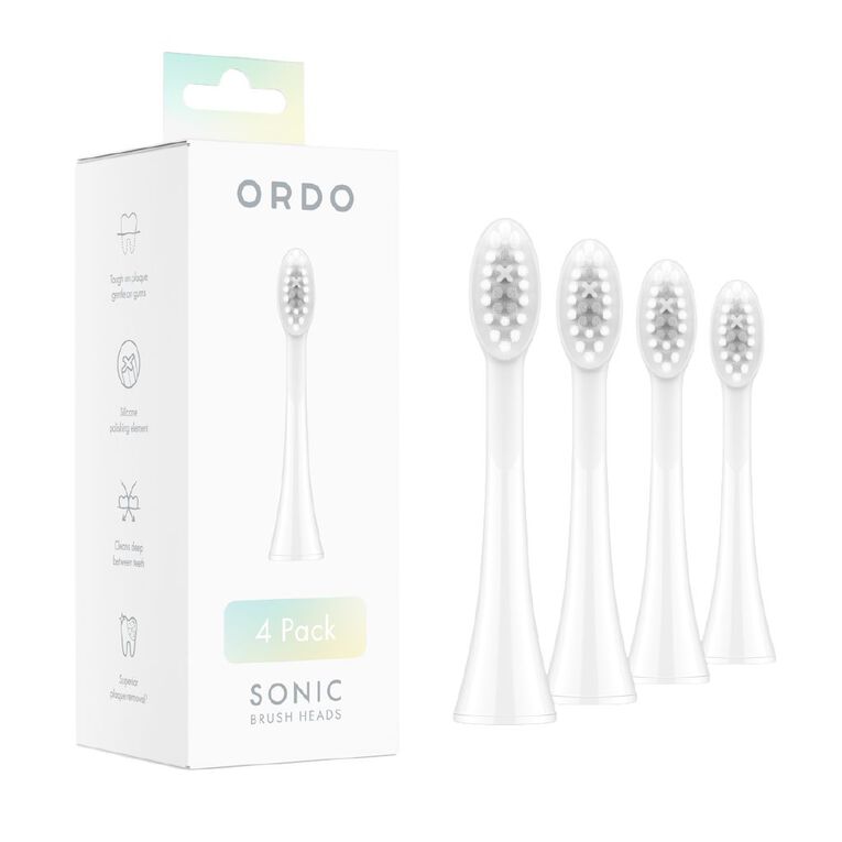 Ordo Sonic+ Brush Heads - White, , hi-res