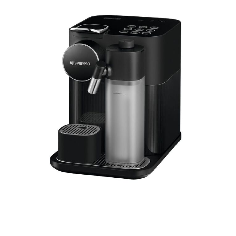 Nespresso Gran Lattissima Automatic Capsule Coffee Machine Black by Delonghi, , hi-res