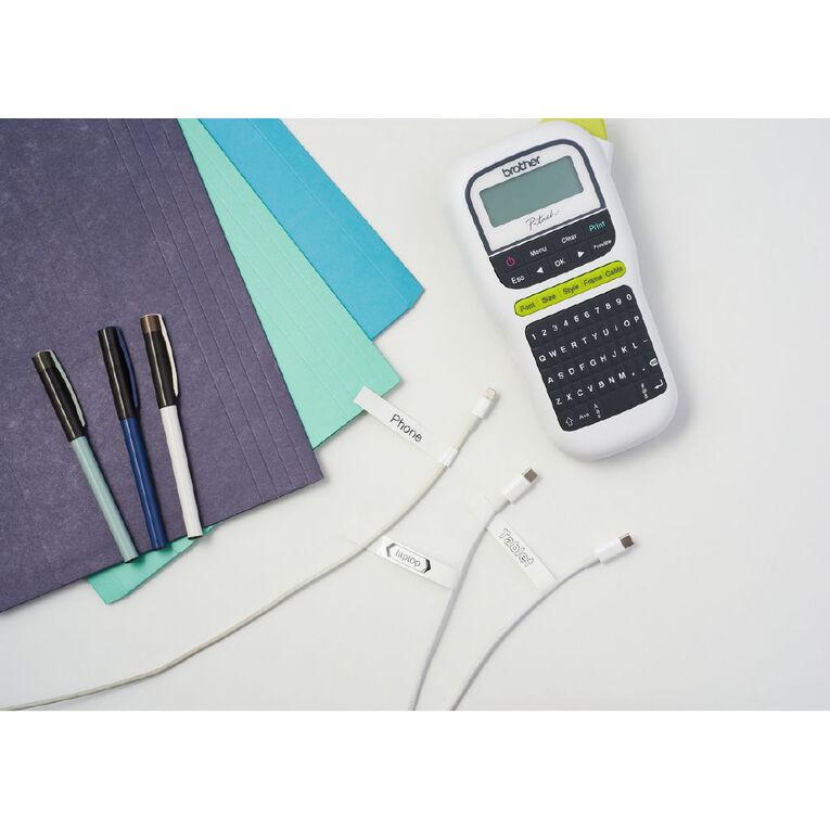 Brother P-Touch Label Maker White PTH110W, , hi-res