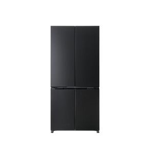 Panasonic 445L Flush Fit Quad Door Fridge Freezer - Black