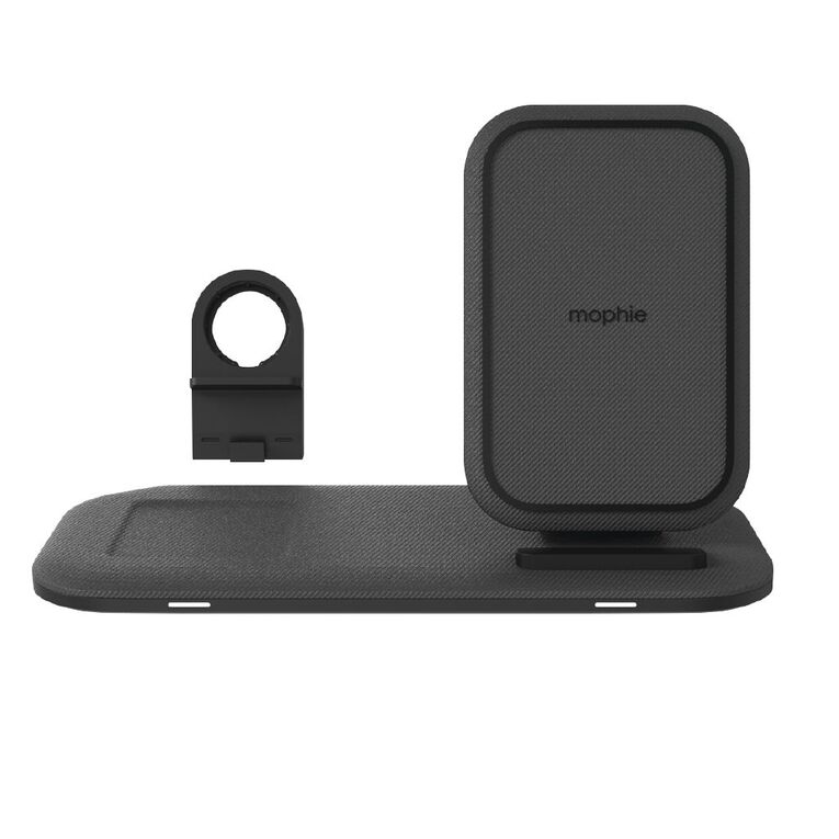 Mophie Universal 2-in-1 15W Wireless Charging Stand - Black, , hi-res