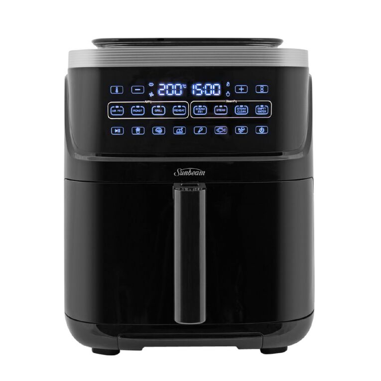 Sunbeam SteamFry Air Fryer + Steam Noel Leeming