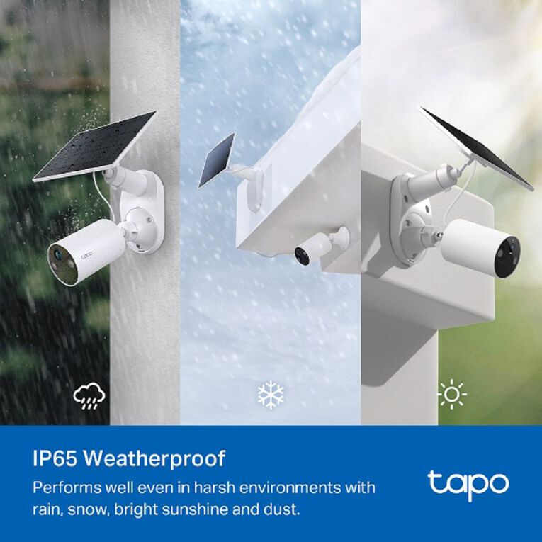 TP-Link Tapo C410KIT Solar Powered Security Camera Kit - 1 Pack, , hi-res