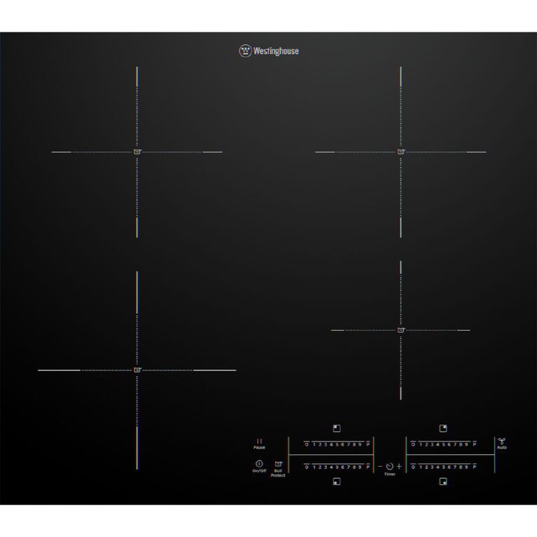 Westinghouse 60cm 4 Zone Induction Cooktop, , hi-res