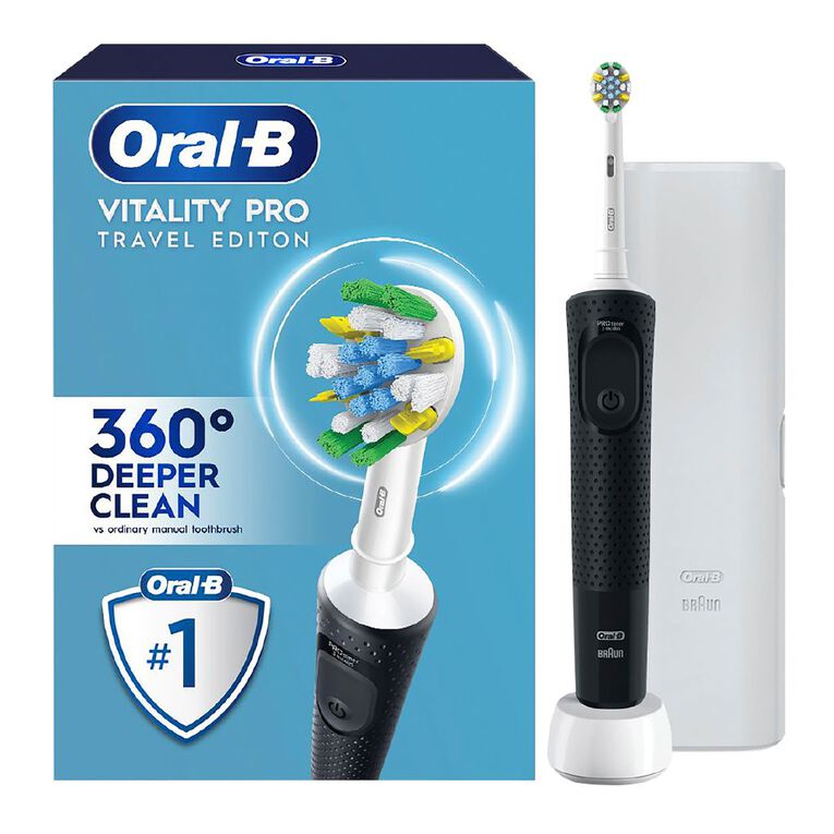 Oral-B Pro 300 Electric Toothbrush Black, , hi-res
