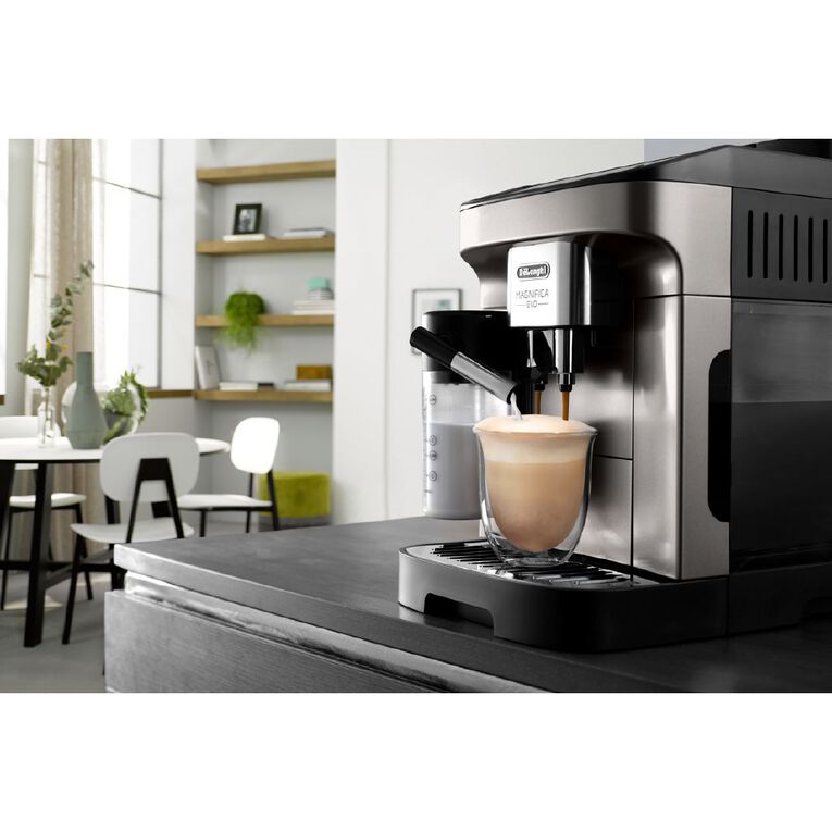 Delonghi Magnifica Evo Fully Automatic Coffee Machine Titan, , hi-res