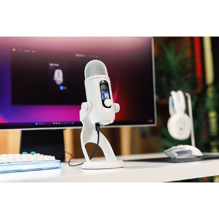 Logitech G Blue Yeti 2 Adaptive Multi-Pattern USB Microphone - White, , hi-res