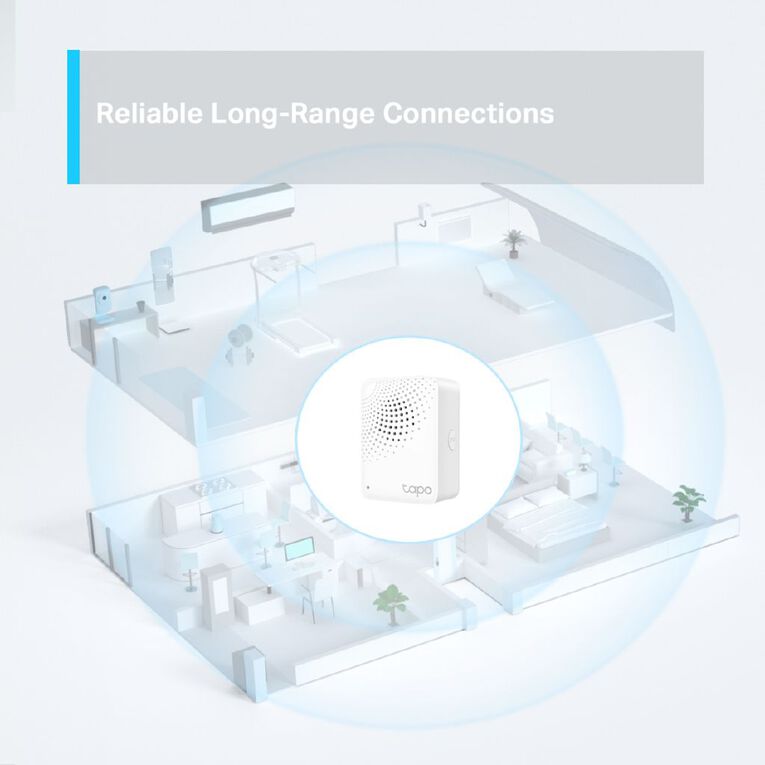 TP-Link Tapo H100 Smart Hub with Chime, , hi-res
