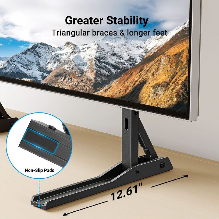 Perlesmith Universal TV Stand Mount for 22-70 Inch TVs, , hi-res