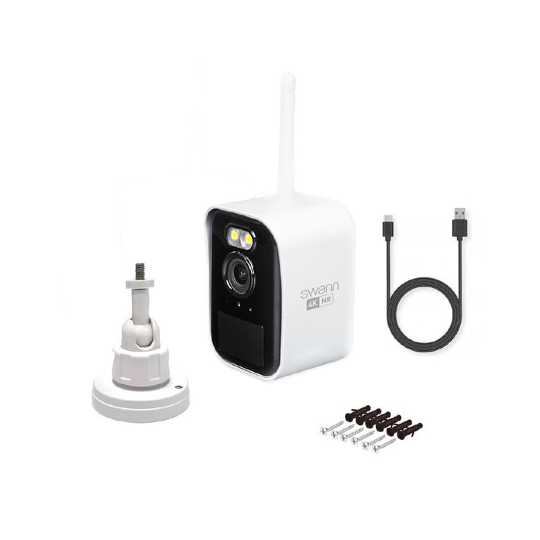 Swann MaxRanger4K Mini Long Range Wireless Add-On IP Camera - 1 Pack, , hi-res