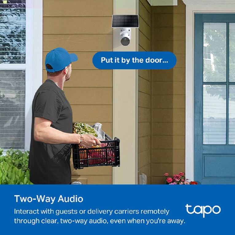 TP-Link Tapo C410KIT Solar Powered Security Camera Kit - 1 Pack, , hi-res