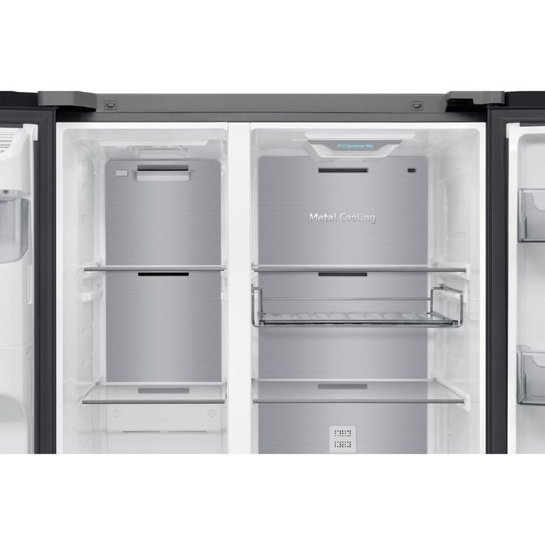 Samsung 615L Side By Side AI Home Fridge Freezer (SRS6500BA) - Black, , hi-res