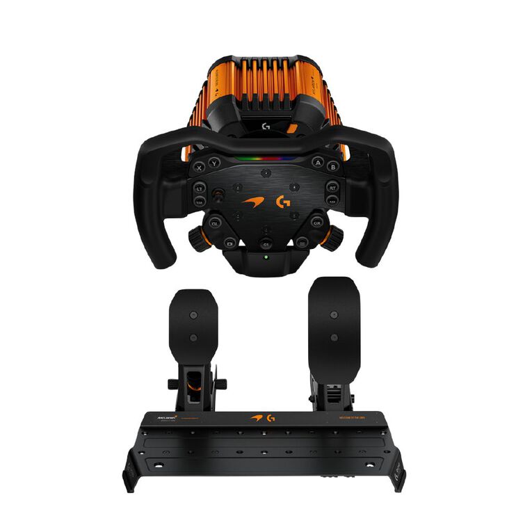 Logitech G RS50 McLaren Racing Bundle (Wheel Rim, Wheel Base, Pedals), , hi-res