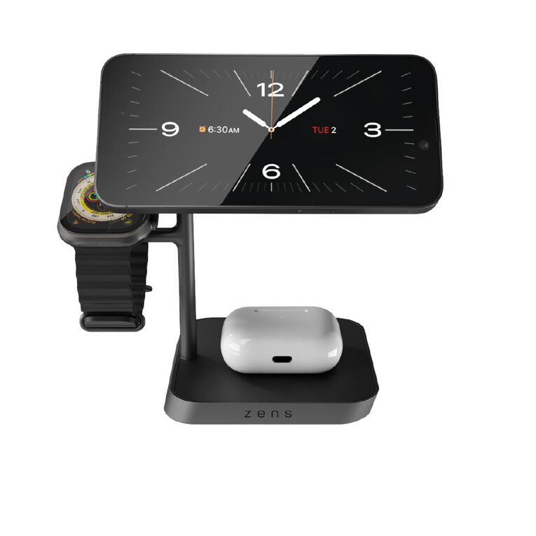 Zens Office Wireless Charger 3 (incl. Wall Charger) - Black, , hi-res