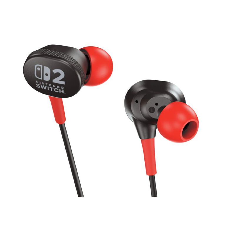 PowerA Wired Earbuds&nbsp;with 3.5mm Jack for Nintendo Switch 2 - Black, , hi-res