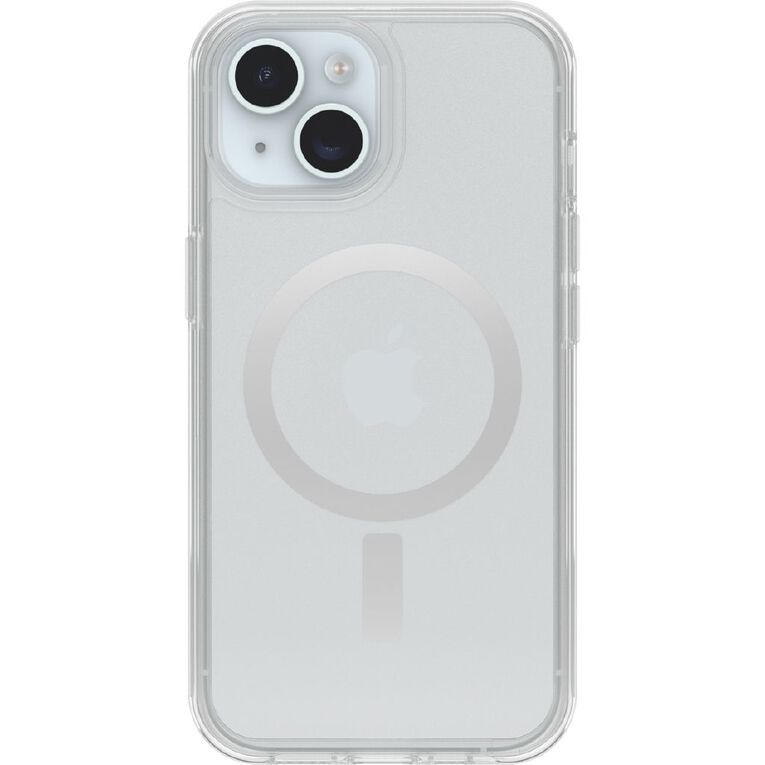 OtterBox Symmetry MagSafe Case for iPhone 17e/6e/15/14/13 -Clear, , hi-res