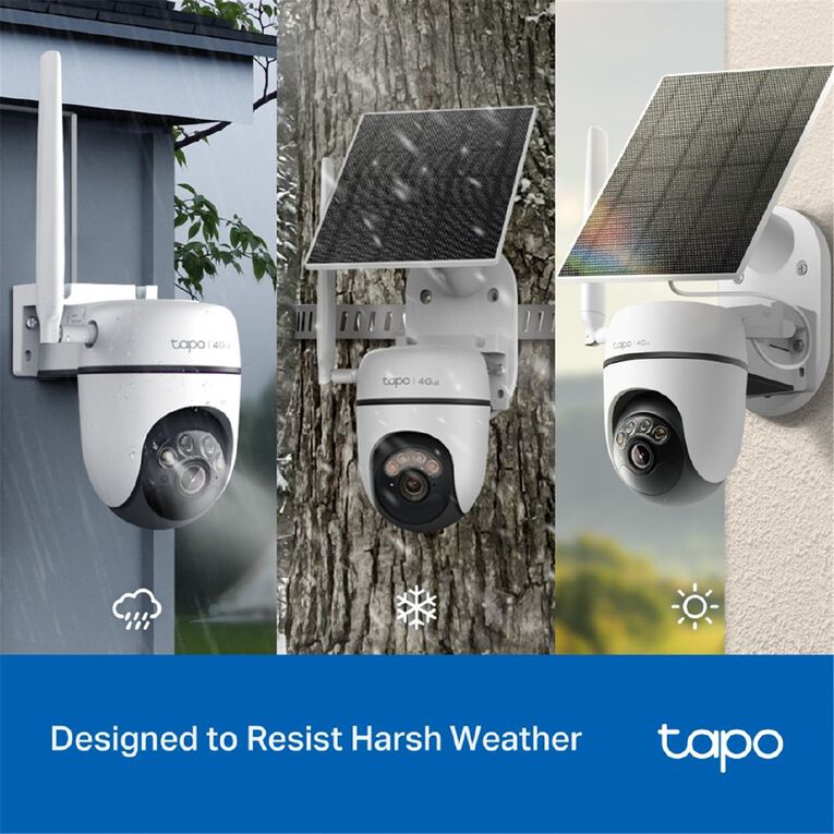 TP-Link Tapo C615G Kit Solar Powered Pan/Tilt 4G LTE Security Camera Kit, , hi-res