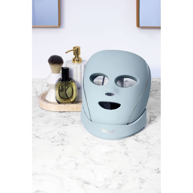 Shark CryoGlow Cooling & LED Face Mask (Blue Frost), , hi-res