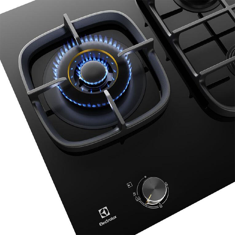 Electrolux 90cm 5-Burner Gas Cooktop - Black Glass, , hi-res