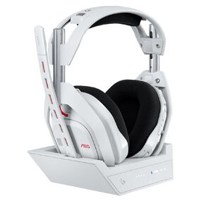 Logitech G ASTRO A50 Gen 5 LIGHTSPEED Wireless Gaming Headset + Base Station - White