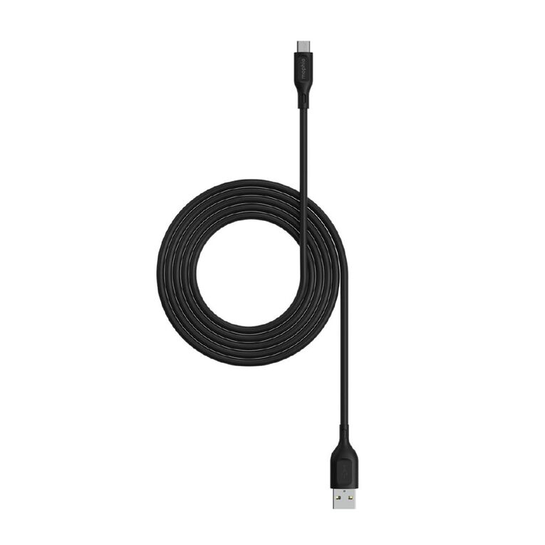 Mophie Essential USB-A to Micro USB Cable 2m - Black, , hi-res
