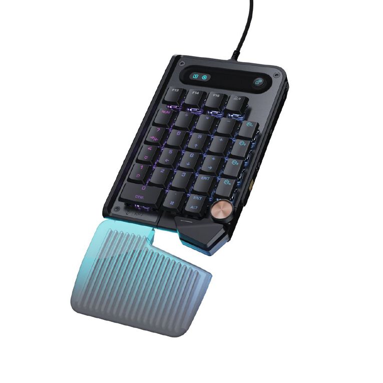 Turtle Beach Command KP7 Modular Hall-Effect RGB Wired Gaming Keypad, , hi-res