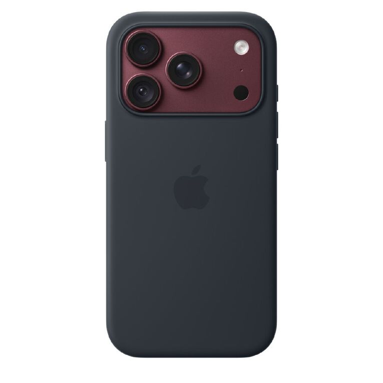 Apple iPhone&nbsp;18&nbsp;Pro Silicone Case with MagSafe - Navy Blue, , hi-res