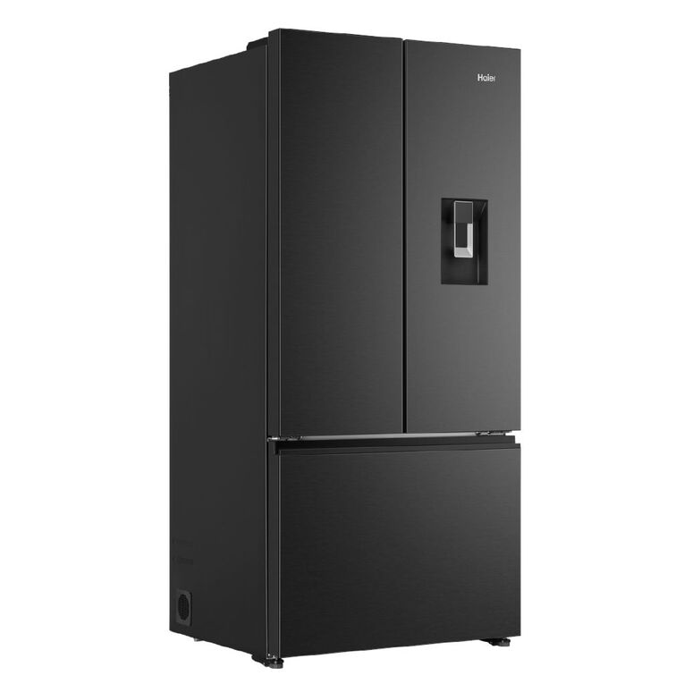 Haier 509L 500 Series French Door Refrigerator Non-plumbed waster - Black, , hi-res