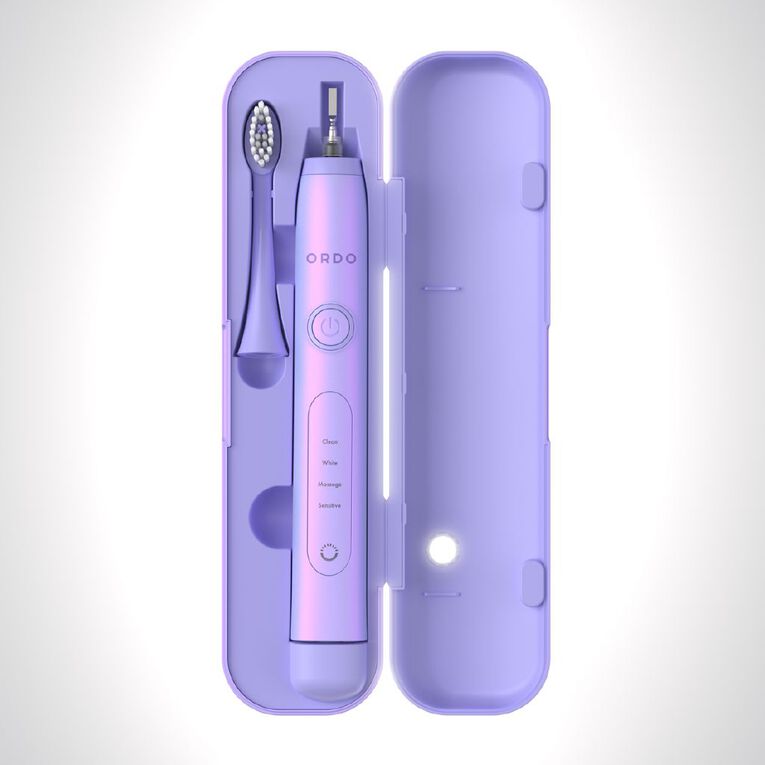 Ordo Sonic+ Electric Toothbrush Travel Case Bundle - Pearl Violet, , hi-res