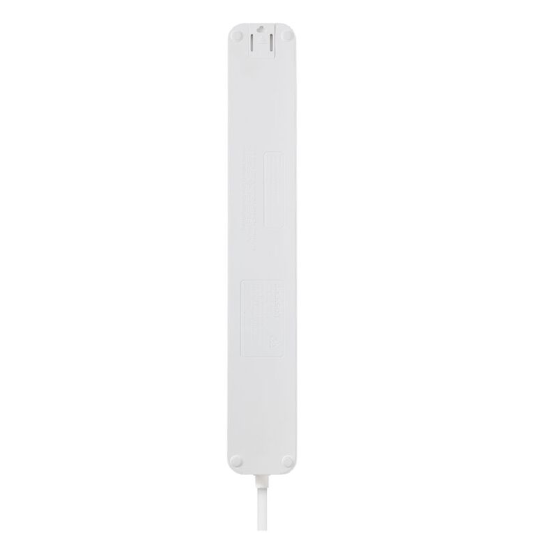 Jackson 6 Outlet Surge Protector with Master Switch - White, , hi-res
