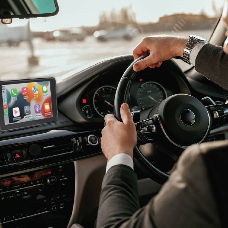Laser Navig8r 7 inch Portable CarPlay Android Auto, , hi-res