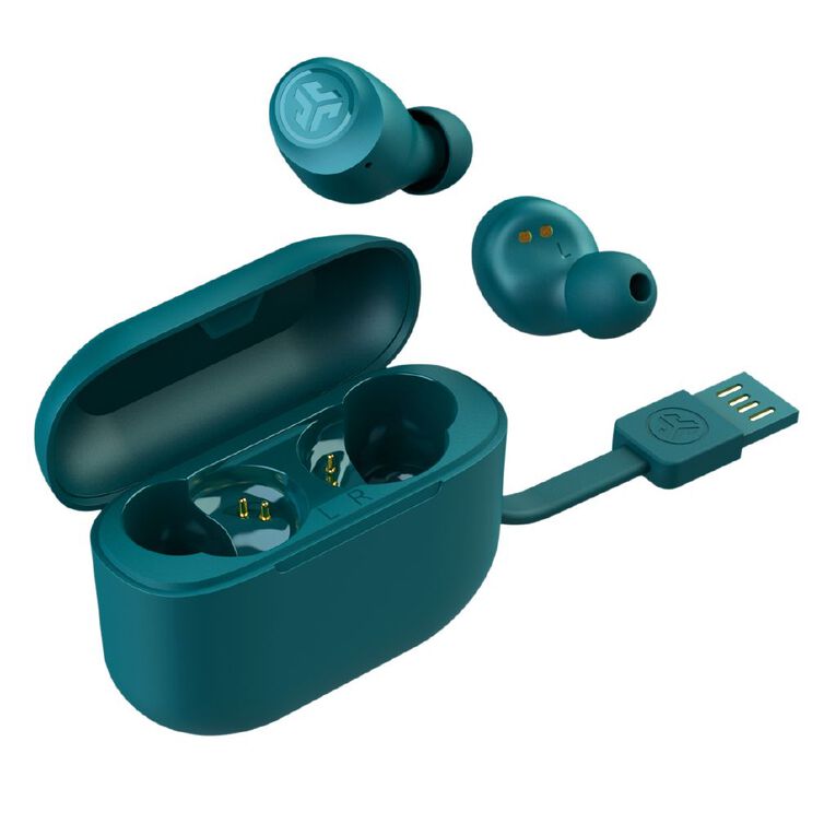 JLab Go Pop+ True Wireless Earbuds - Teal, , hi-res