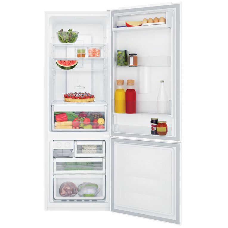 Westinghouse 335L bottom freezer refrigerator, white, , hi-res